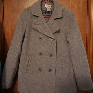LL Bean Wool Coat